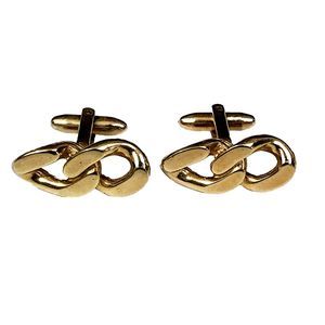 Dynasty Cufflinks Vintage Chain Link Design